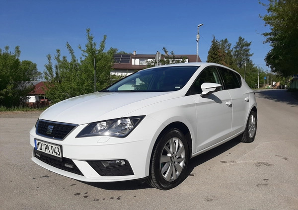 Seat Leon cena 41900 przebieg: 207000, rok produkcji 2017 z Słomniki małe 301